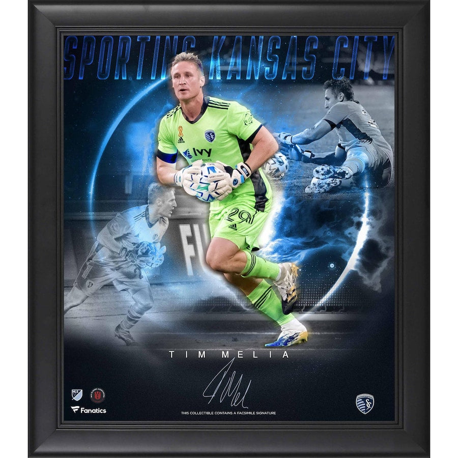 Tim Melia Sporting Kansas City Framed 15'' x 17'' Stars of the Game Collage - Facsimile Signature