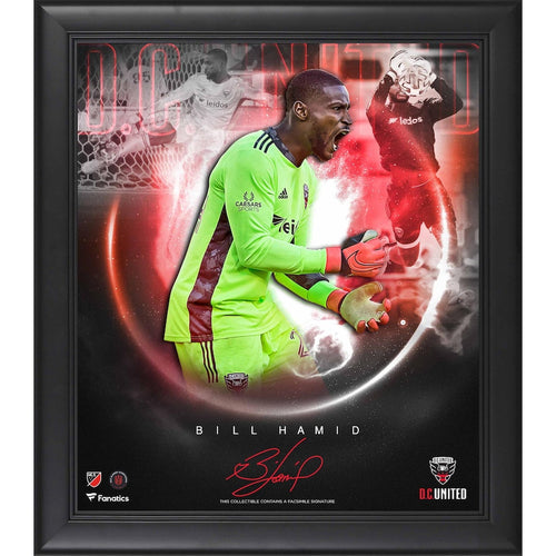 Bill Hamid D.C. United Framed 15'' x 17'' Stars of the Game Collage - Facsimile Signature