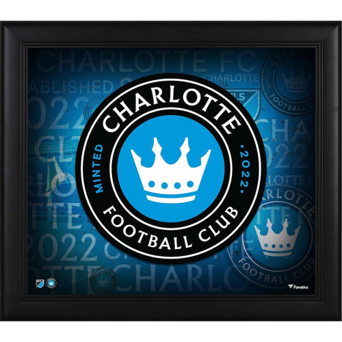 Charlotte FC Framed 15'' x 17'' Team Heritage Collage