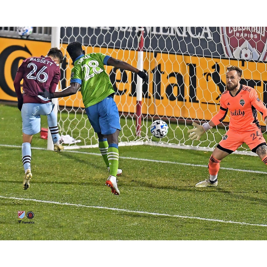 Cole Bassett Colorado Rapids Unsigned Goal in Win vs. Seattle Sounders FC Photograph
