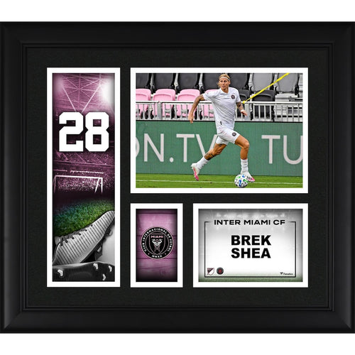 Brek Shea Inter Miami CF Framed 15'' x 17'' Player Core Collage
