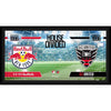 New York Red Bulls vs. D.C. United Framed 10'' x 20'' House Divided Collage