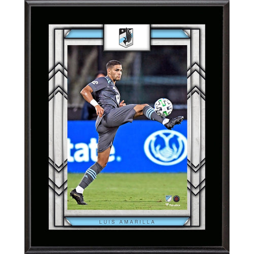Luis Amarilla Minnesota United FC 10.5'' x 13'' Sublimated Player Plaque