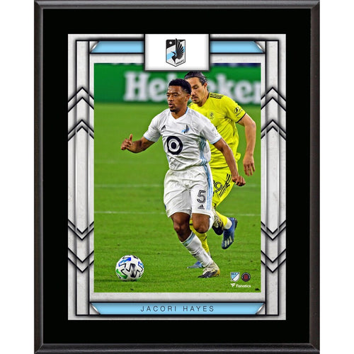 Jacori Hayes Minnesota United FC 10.5'' x 13'' Sublimated Player Plaque