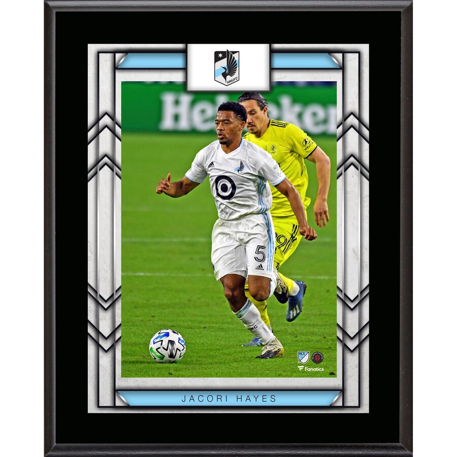 Jacori Hayes Minnesota United FC 10.5'' x 13'' Sublimated Player Plaque