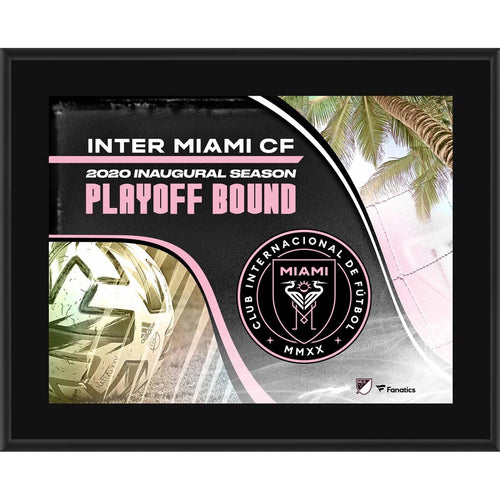 Inter Miami CF Unsigned 10.5'' x 13'' 2020 Inaugural Season Playoffs Admission Sublimated Plaque