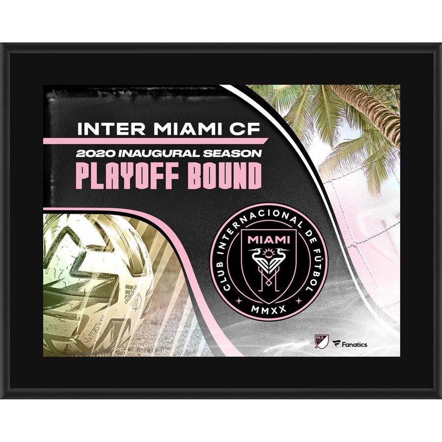 Inter Miami CF Unsigned 10.5'' x 13'' 2020 Inaugural Season Playoffs Admission Sublimated Plaque