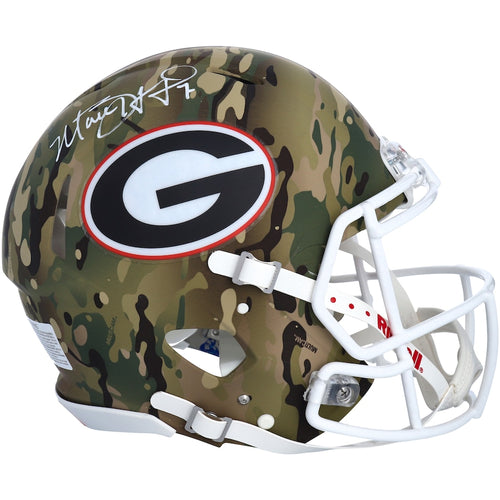 Matthew Stafford Georgia Bulldogs Autographed Riddell Camo Alternate Speed Authentic Helmet