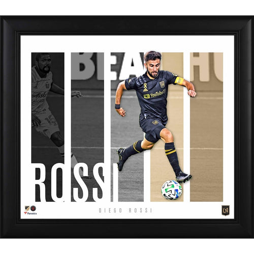 Diego Rossi LAFC Framed 15'' x 17'' Player Panel Collage
