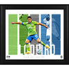 Nicolas Lodeiro Seattle Sounders FC Framed 15'' x 17'' Player Panel Collage