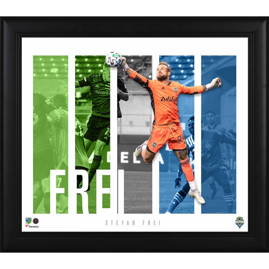 Stefan Frei Seattle Sounders FC Framed 15'' x 17'' Player Panel Collage