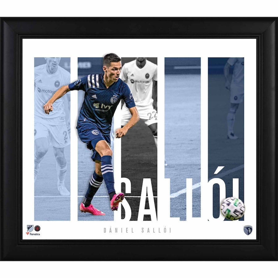 Daniel Salloi Sporting Kansas City Framed 15'' x 17'' Player Panel Collage