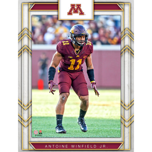 Antoine Winfield Jr. Minnesota Golden Gophers 10.5'' x 13'' Sublimated Player Plaque