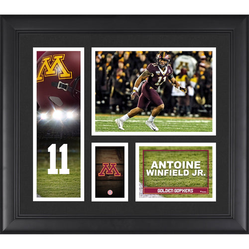 Antoine Winfield Jr. Minnesota Golden Gophers Framed 15'' x 17'' Player Core Collage