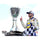 Chase Elliott Unsigned 2020 NASCAR Cup Champion Celebration with Checkered Flag and Trophy Photograph