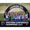 Seattle Sounders FC Unsigned 2020 MLS Cup Western Conference Finals Champions Photograph