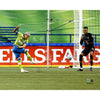 Raul Ruidiaz Seattle Sounders FC Unsigned 2020 MLS Playoffs Round 1 Goal in Win vs. LAFC Photograph