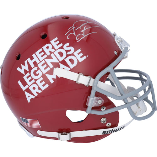 Tua Tagovailoa Alabama Crimson Tide Autographed Schutt ''Where Legends Are Made'' Speed Replica Helmet