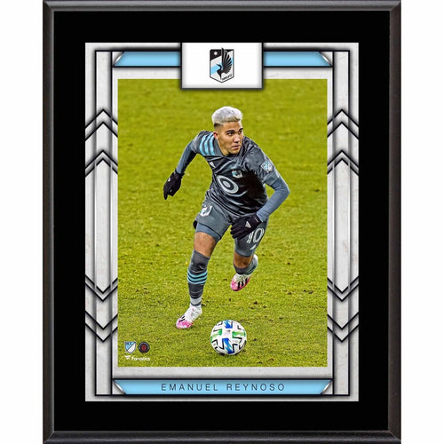 Emanuel Reynoso Minnesota United FC 10.5'' x 13'' Sublimated Player Plaque