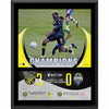 Gyasi Zardes Columbus Crew 12'' x 15'' 2020 MLS Cup Champions Sublimated Plaque