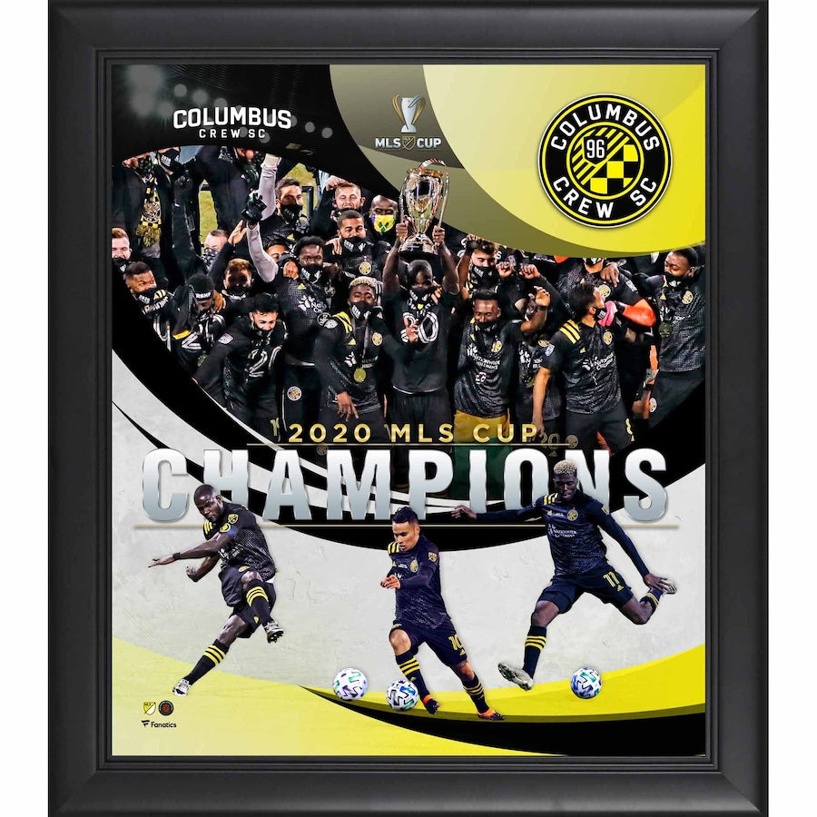 Columbus Crew Framed 15'' x 17'' 2020 MLS Cup Champions Collage