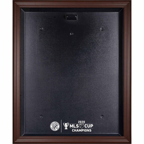 Columbus Crew Brown Framed 2020 MLS Cup Champions Team Logo Jersey Display Case