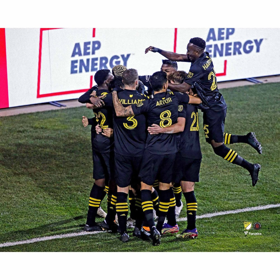 Columbus Crew Unsigned 2020 MLS Cup Derrick Etienne Goal Celebration Photograph