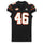 Miami Hurricanes Game-Used #46 Black Jersey from the 2017-2018 NCAA Seasons - Size Large