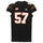 Miami Hurricanes Game-Used #57 Black Jersey from the 2017-2018 NCAA Seasons - Size XL