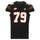 Miami Hurricanes Game-Used #79 Black Jersey from the 2017-2018 NCAA Seasons - Size XL