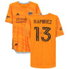 Christian Ramirez Houston Dynamo FC Autographed Match-Used #13 Orange Jersey from the 2020 MLS Season