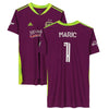 Marko Maric Houston Dynamo FC Autographed Match-Used #1 Purple Jersey from the 2020 MLS Season