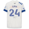 Nick Lima San Jose Earthquakes Autographed Match-Used #24 White Jersey from the 2020 MLS Season