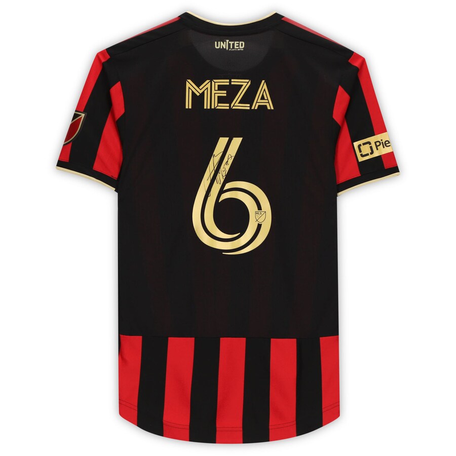 Fernando Meza Atlanta United FC Autographed Match-Used #6 Black Jersey from the 2020 MLS Season