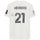 Fabian Herbers Chicago Fire Autographed Match-Used #21 White Jersey from the 2020 MLS Season