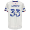 Caleb Stanko FC Cincinnati Autographed Match-Used #33 White Jersey from the 2020 MLS Season
