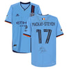 Gary Mackay-Steven New York City FC Autographed Match-Used #17 Blue Jersey from the 2020 MLS Season