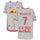 Patrick Seagrist New York Red Bulls Autographed Match-Used #7 Gray Jersey from the 2020 MLS Season