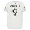 Luis Amarilla Minnesota United FC Autographed Match-Used #9 White Jersey from the 2020 MLS Season