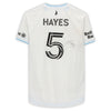 Jacori Hayes Minnesota United FC Autographed Match-Used #5 White Jersey from the 2020 MLS Season