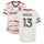 Nick Besler Real Salt Lake Autographed Match-Used #13 White Jersey from the 2020 MLS Season
