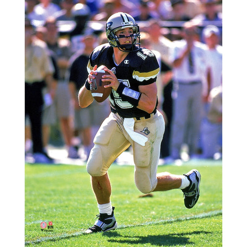 Drew Brees Purdue Boilermakers Unsigned Passing Photograph