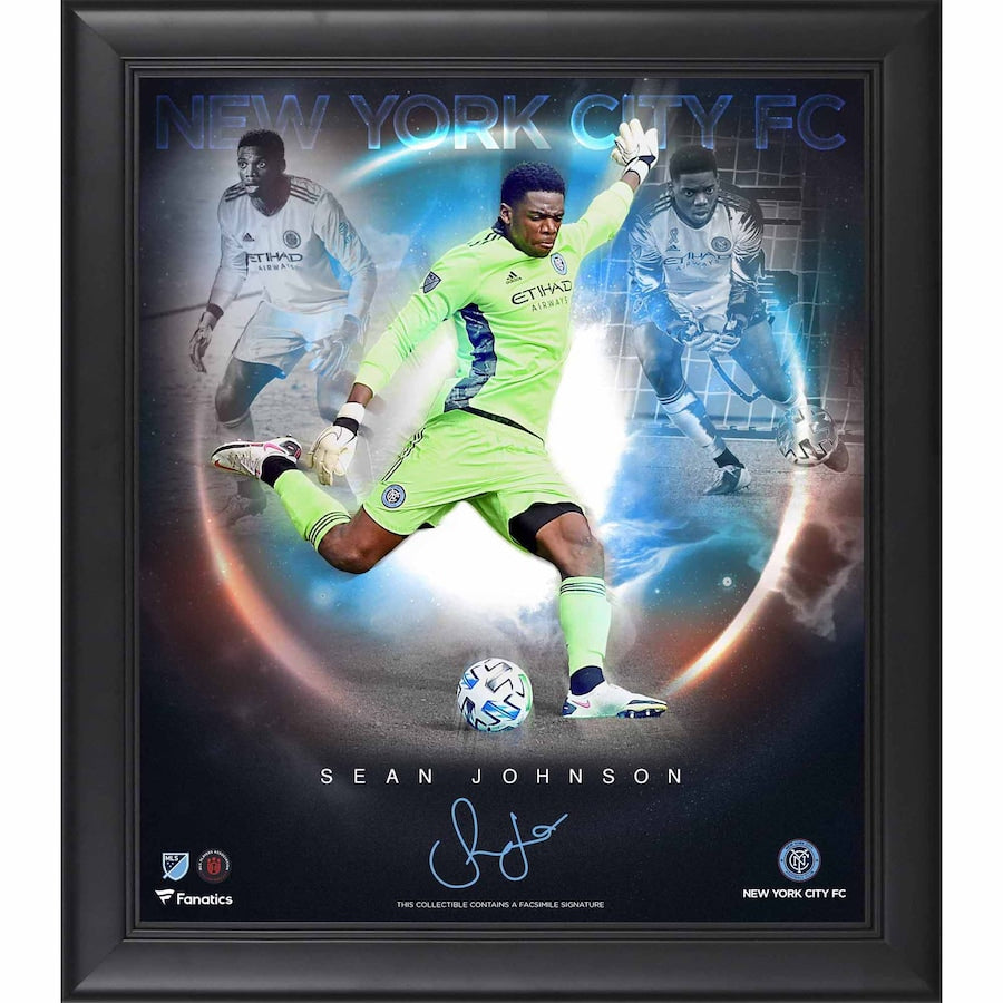 Sean Johnson New York City FC Framed 15'' x 17'' Stars of the Game Collage
