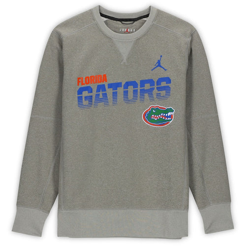 Florida Gators Team-Issued Gray Jordan Pullover from the Athletics Program - Size L