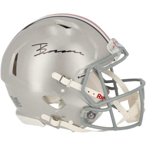 Trey Sermon Ohio State Buckeyes Autographed Riddell Speed Authentic Helmet