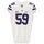 Kansas State Wildcats Game-Used #59 White Jersey from the 2015-19 NCAA Football Seasons