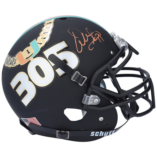 Warren Sapp Miami Hurricanes Autographed Schutt Tradition Authentic Helmet - Fanatics Exclusive