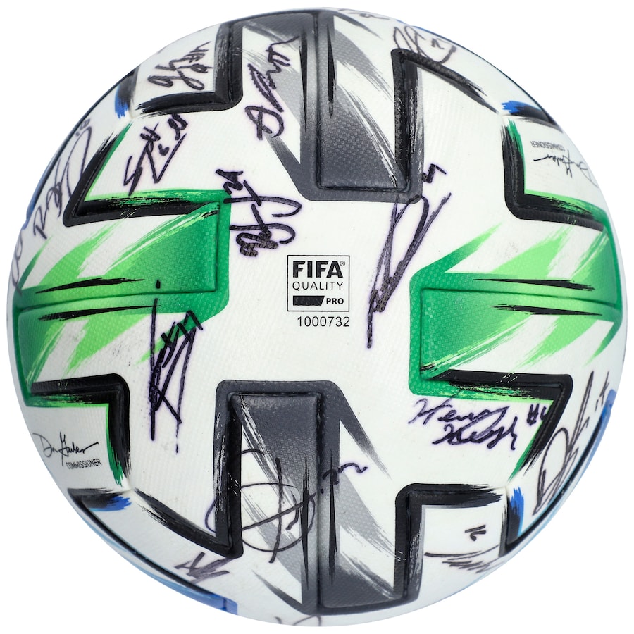 New England Revolution Autographed Match-Used Soccer Ball from the 2020 MLS Season with 20 Signatures - A49006