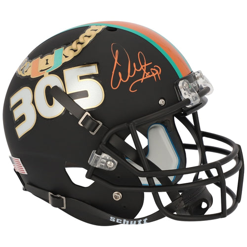 Warren Sapp Miami Hurricanes Autographed Fanatics Exclusive Schutt Tradition Replica Helmet