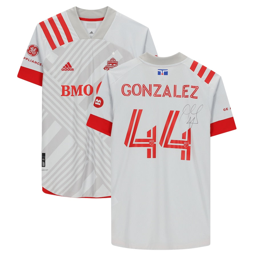 Omar Gonzalez Toronto FC Autographed adidas Match-Used Gray Jersey from the 2020 MLS Season